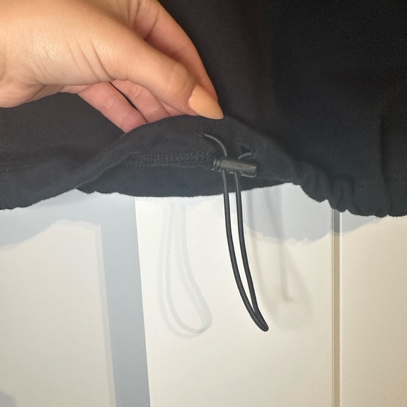 Garage Quarter Zip Black Crop Sweater - Picture 2 of 5